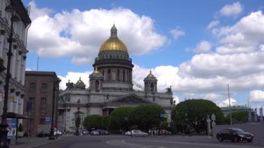 St. Isaac Katedrali, St. Isaac Meydanı. Rusya, Saint Petersburg Haziran 2021