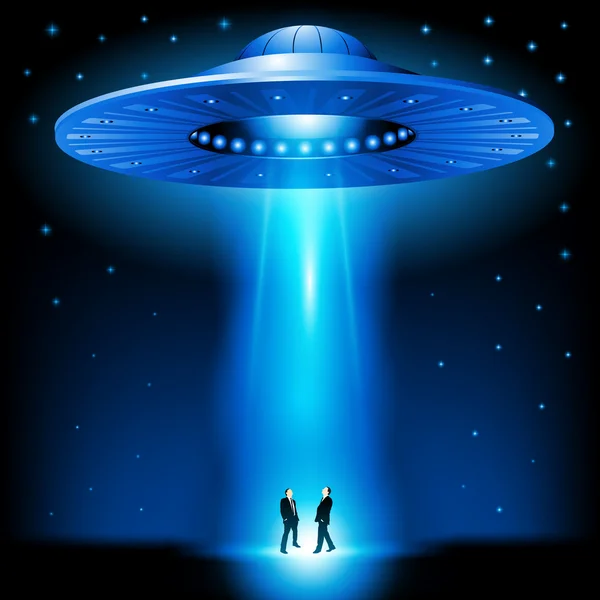 UFO invaze Vektorová Grafika