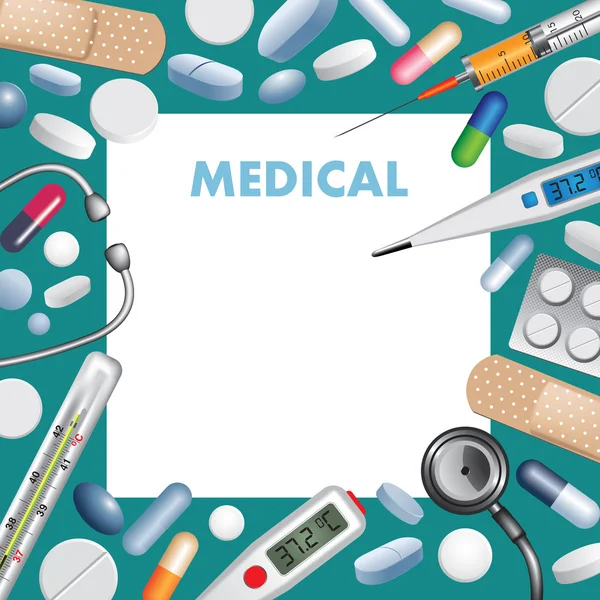 Wykształcenie medyczne — Wektor stockowy