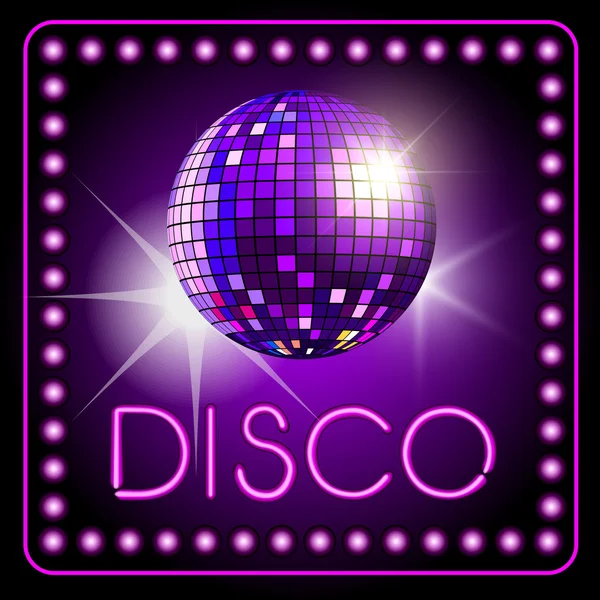 Disco ball — Stock Vector