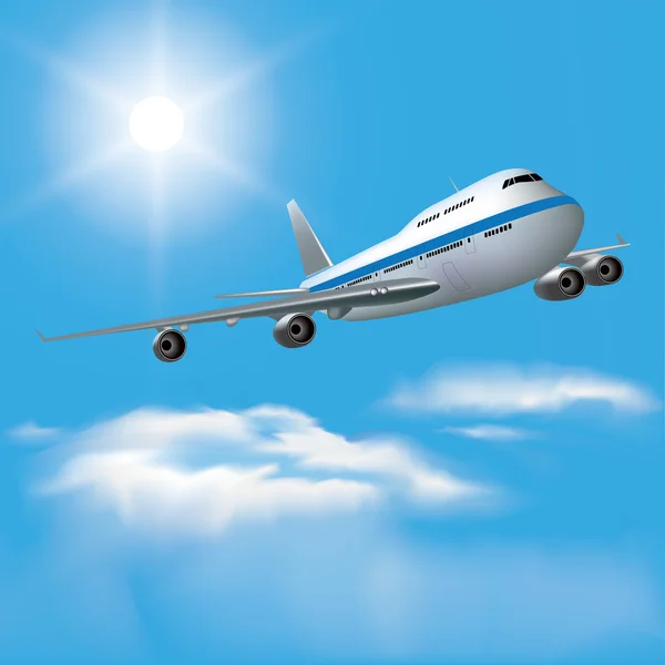 Пасажирський літак — стоковий вектор