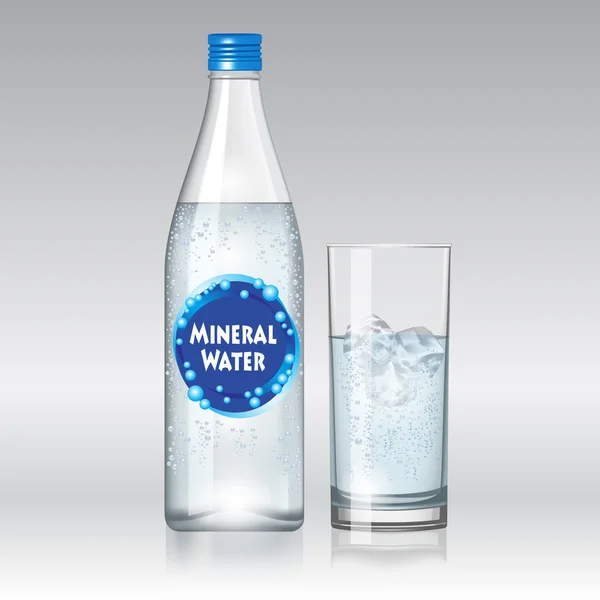 Água mineral — Vetor de Stock