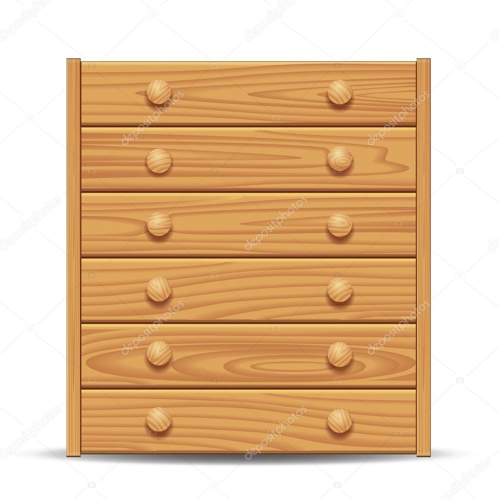 Wooden dresser