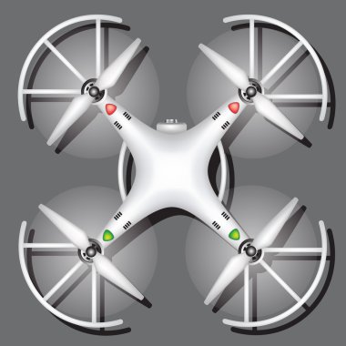 Multicopter kamera ile