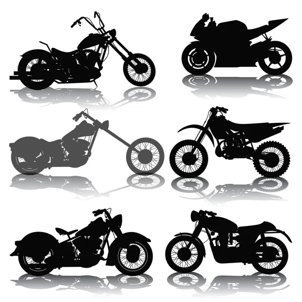 Motocicletas — Vector de stock