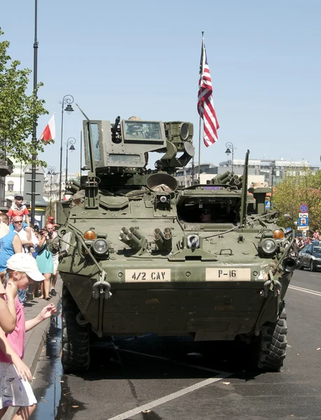 Stryker Veículo blindado leve — Fotografia de Stock