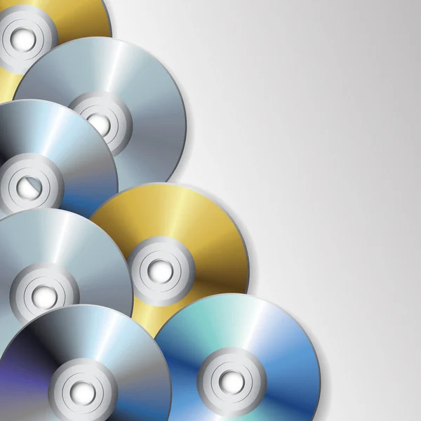 CD et DVD — Image vectorielle