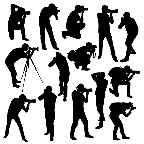 Photographes — Image vectorielle