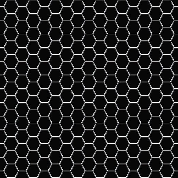 Hexagonal grid texture