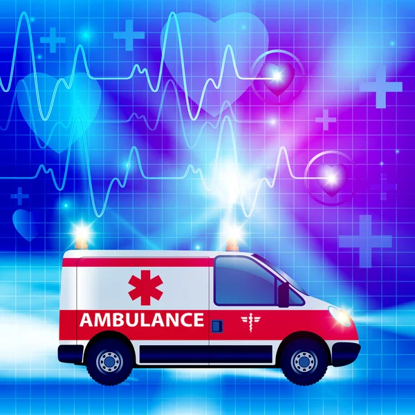 Service médical d'urgence — Image vectorielle