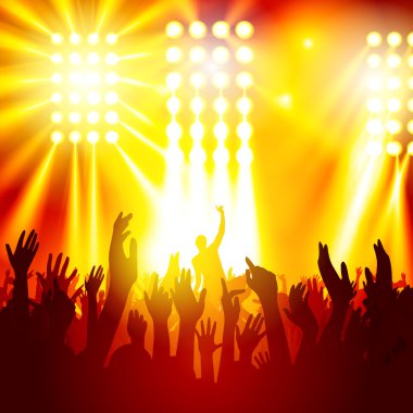 Konserdeki insanlar