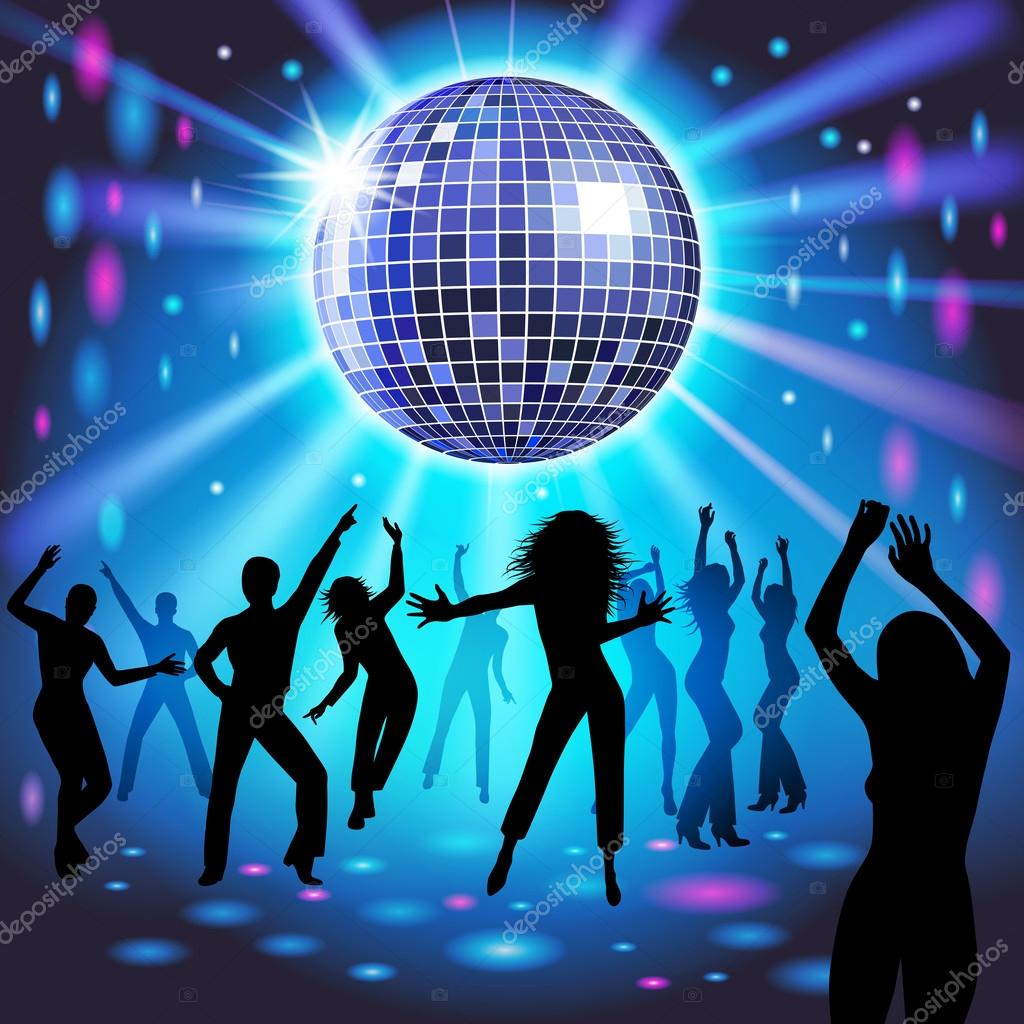 Silhouettes of a party crowd Stock Vector Image by ©Route55 #90925196