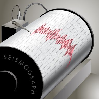 Sismograf kayıt deprem