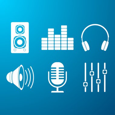 müzik ve ses simgeler