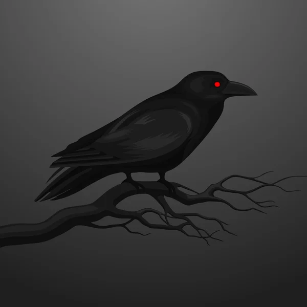 黑乌鸦 免版税图库插图