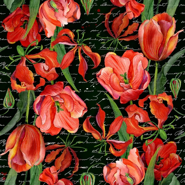 Seamless flower pattern — Stock Photo, Image