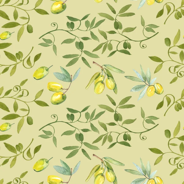 Olive oil pattern — Stock Photo, Image