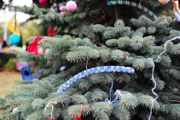 Hermoso abeto de Navidad — Foto de Stock