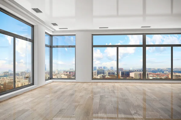 3D - boş oda - daire