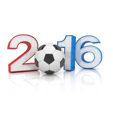 3D render - futbol 2016