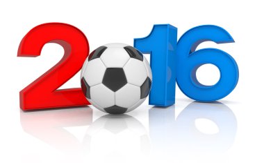 3D render - futbol 2016