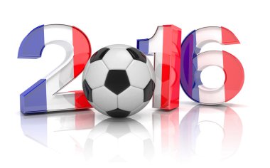 3D render - futbol 2016