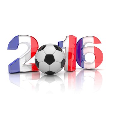 3D render - futbol 2016