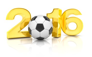 3D render - futbol 2016