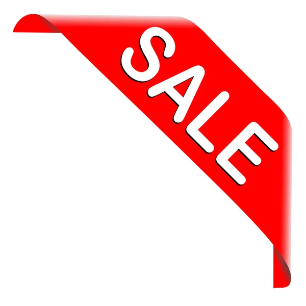 Discount Sale Ribbon — Stock Photo, Image