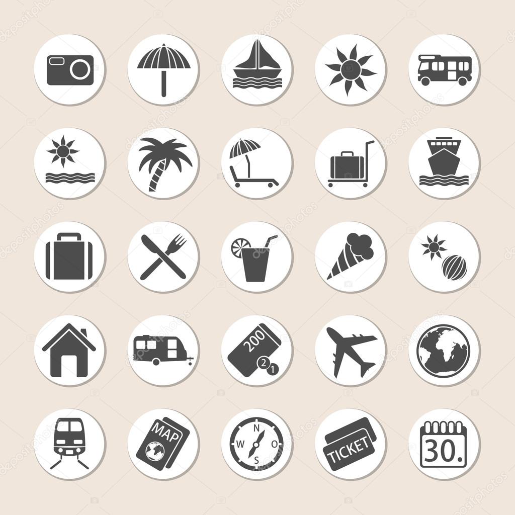 Set Of Holiday Icons