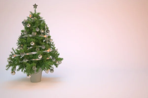 Weihnachtsbaum - Studioaufnahme 6 — Stockfoto