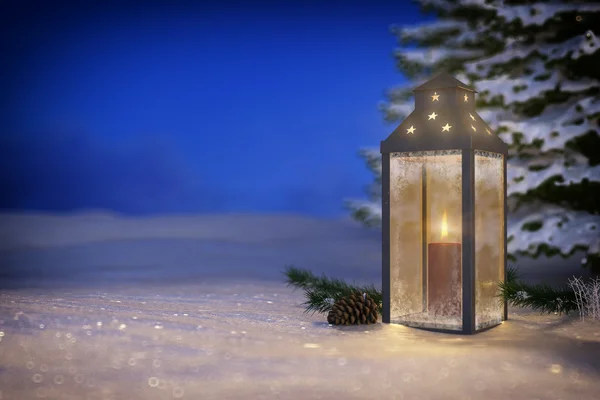 Boże Narodzenie latarnia - strzał 1 — Zdjęcie stockowe