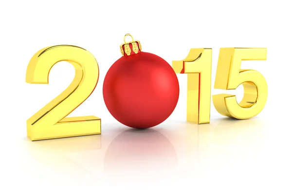 Happy New Year 2015 - Glitter Ball - Shot 4 — Stock Photo, Image