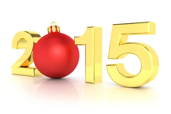 Happy New Year 2015 - Glitter Ball - Shot 6 — Stock Photo, Image