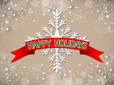 İyi tatiller kartı.