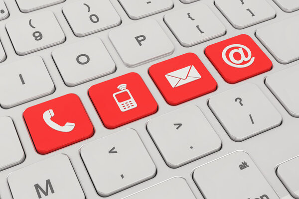 Обратная связь - клавиатура - красный
