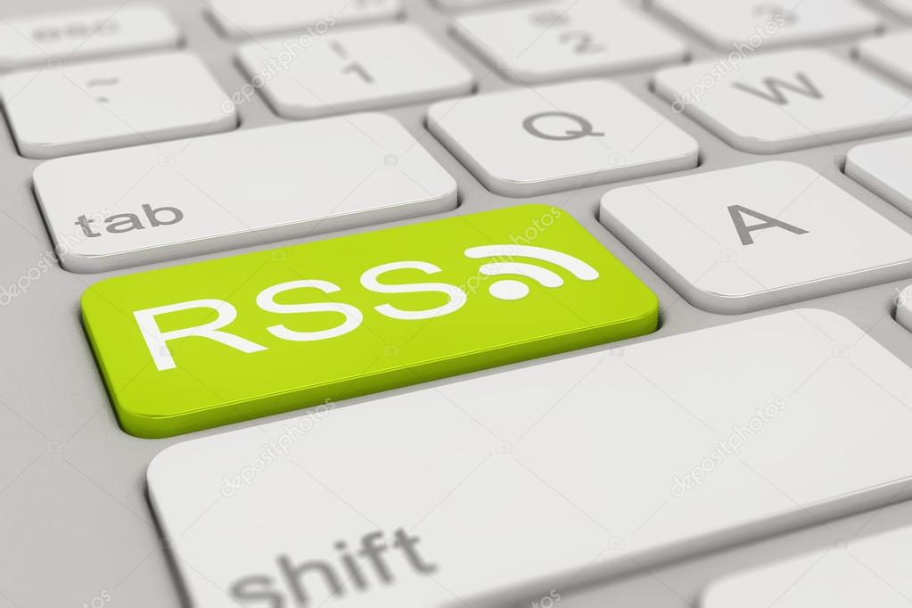keyboard - RSS - green
