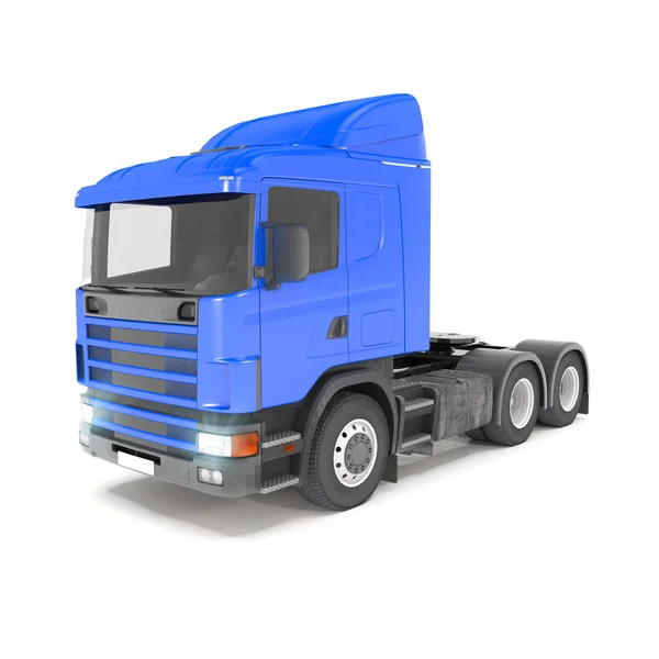 Camion carico - blu - colpo 33 — Foto Stock