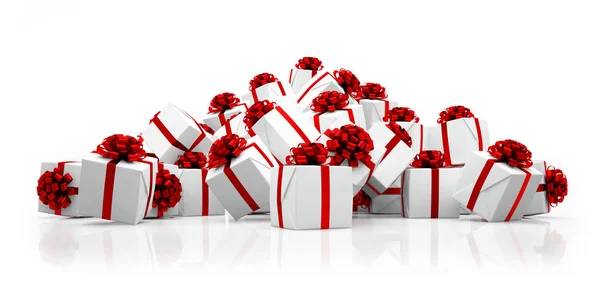 3d - christmas presents — Stock Photo, Image