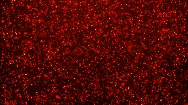Parlayan kırmızı noktalar, ışıldayan kutlama arkaplanı, soyut xmas.