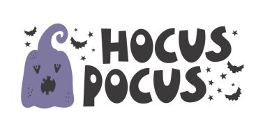 Halloween , Hocus Pocus- Silhouette Text Banner Hand drawn creative calligraphy and brush pen lettering. design for holiday greeting card and invitation, flyers, posters, banner halloween holiday vector Halloween , Hocus Pocus- Silhouette Text Banner Hand drawn creative calligraphy and brush pen lettering. design for holiday greeting card and invitation, flyers, posters, banner halloween holiday vector