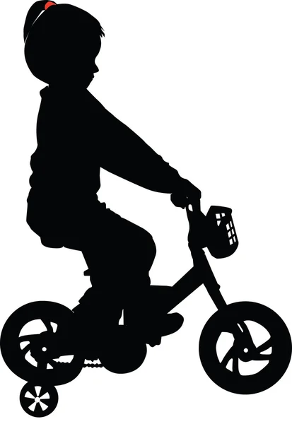 Child on the Bicycle — Stock Photo, Image