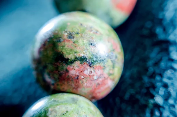 Close up lucky stone gem for the gamble on background — Stock Photo, Image