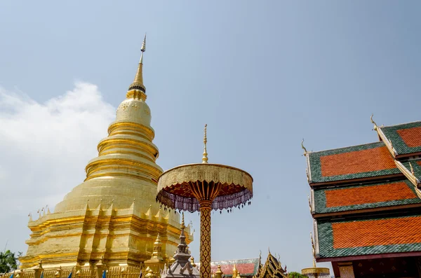 Templo Buddista en Lampoon, Tailandia —  Fotos de Stock