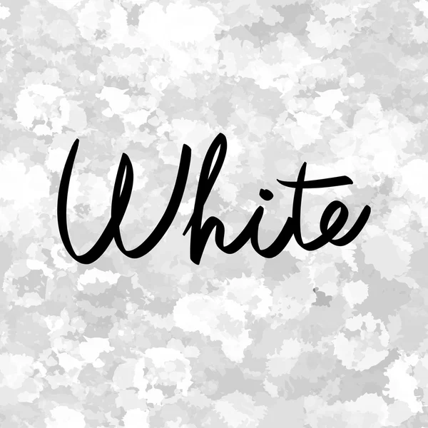 スプラッシュ ベクターのシームレスなパターン。黒と白の手には、スプレーのテクスチャが描画されます。白い背景上に黒い斑点。色は白の手書きの名前 — ストックベクタ