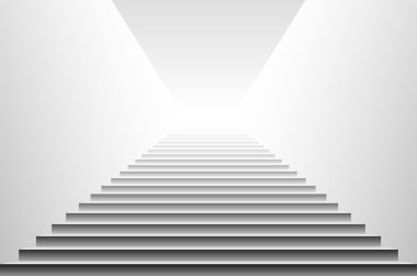 Merdiven vektör. Merdiven. siyah beyaz merdiven, eps10 vektör ayrıntılı gösteren resim 