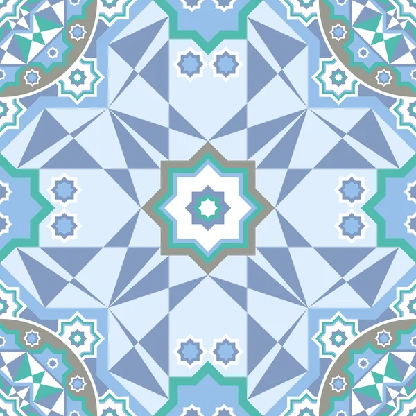 Arrière-plan avec motif sans couture islamique. Illustration vectorielle — Image vectorielle