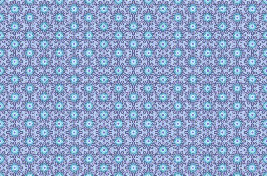 Dikişsiz arka plan deseni, vektör arapça mavi