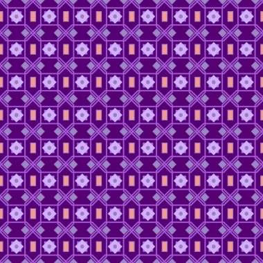 Seamless pattern in a small point. In the style of polka dot violet to dark purple background. arabic