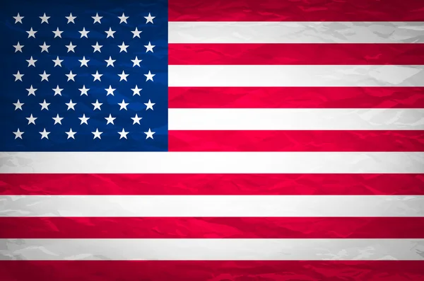 De vlag van de Verenigde Staten van de grunge. American, Amerika, symbool, een nationale, achtergrond, — Stockvector